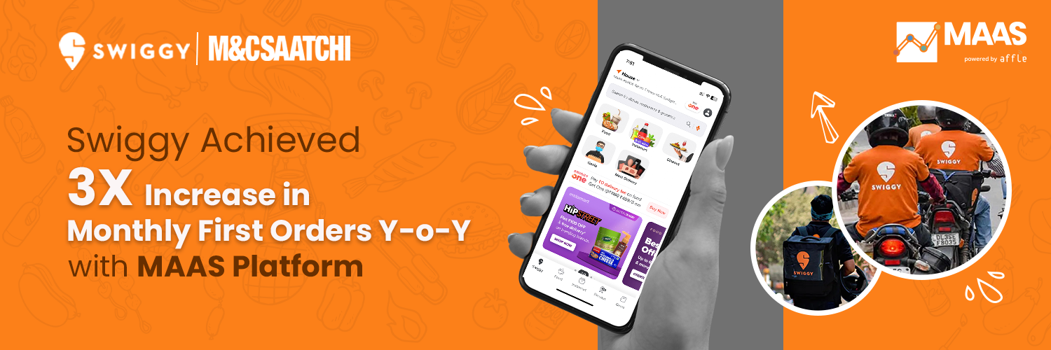 Swiggy Achieved 3X Increase in Monthly 1st Orders YoY with MAAS Platform